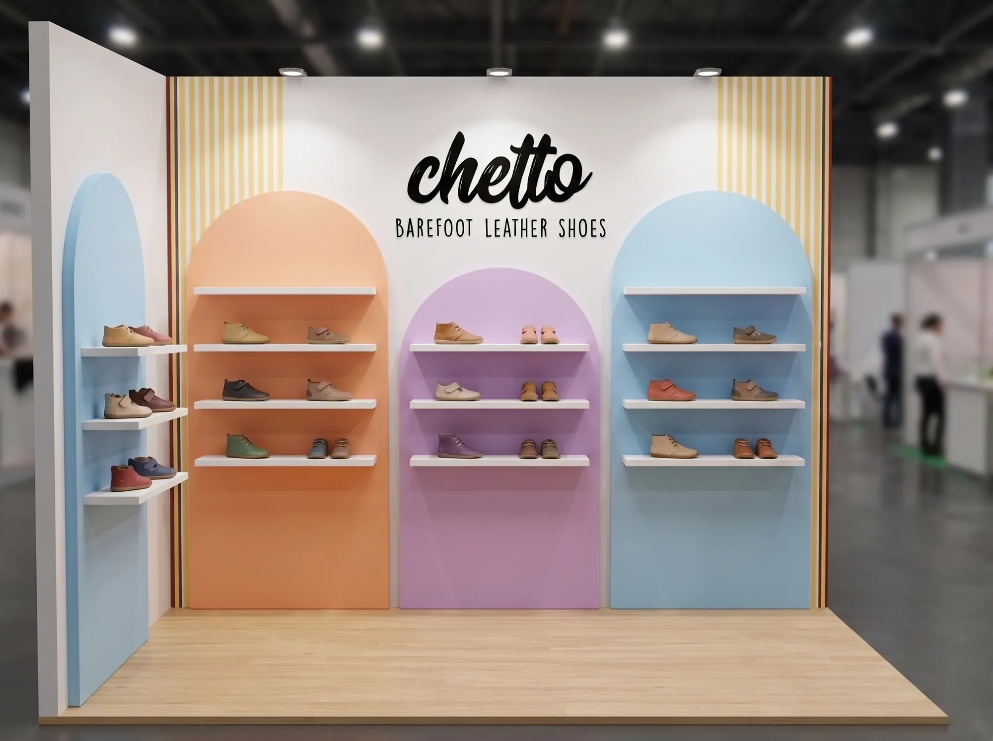 Chetto, packaging, stands y dirección de imagen