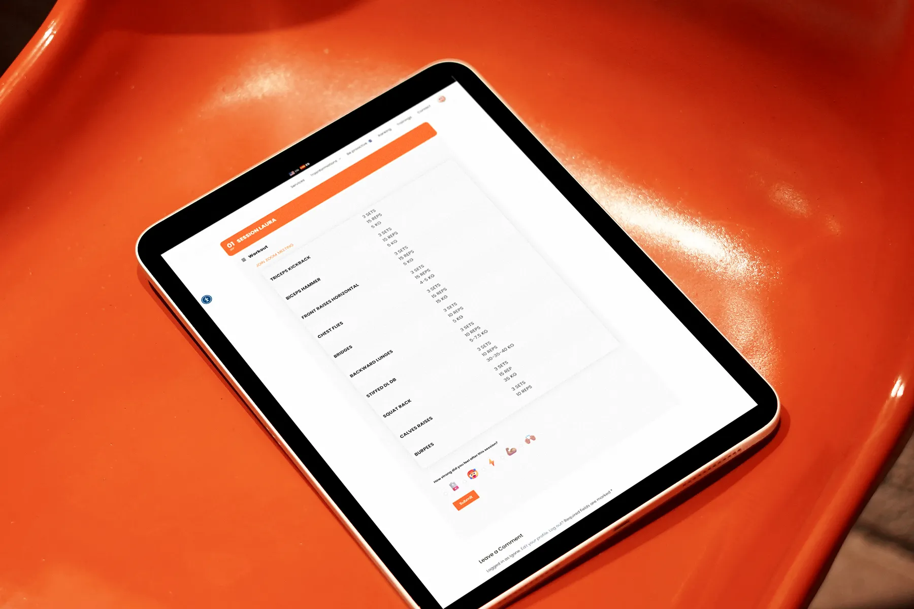 ProActive Trainer — Web