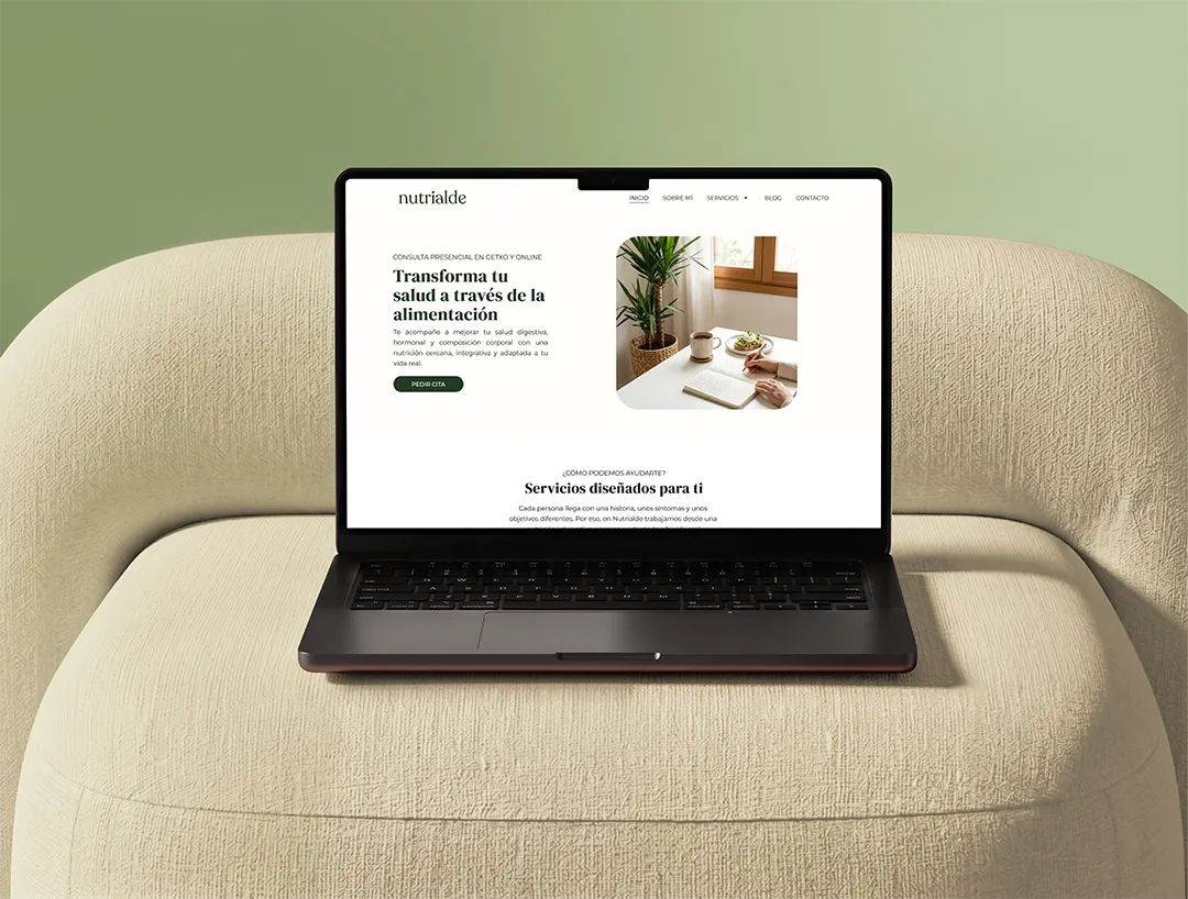 Nutrialde — Identidad & Web